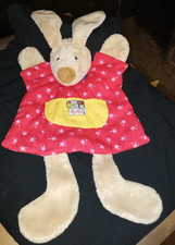 Sigikid schmusetuch hase klecks  lange ohren kuscheltier Kuscheltuch Kleckse rot