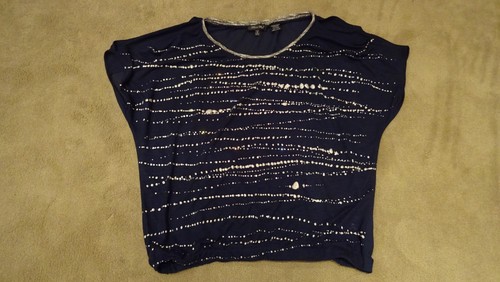 Schulterfreies shirt mit - t-shirt,