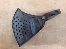 Mytholon FF2-Maske Cover Endzeit Leder Braun Larp Mittelalter #16332