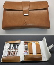 Original ✇ Mercedes Benz Picknick Mappe ✇ Oldtimer 60er/70er UNBENUTZT VINTAGE !