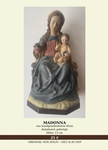 Madonna mit jesus aus stein - mit,