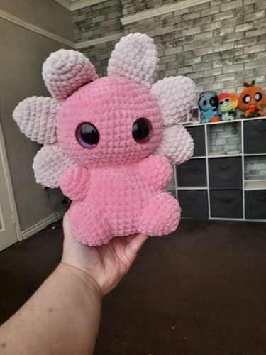 Handarbeit gehäkelt axolotl - gehäkelt,