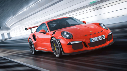 Porsche super car wandbild - car,