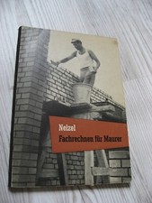 Fachrechnen für Maurer