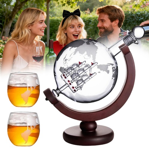 Whisky karaffe mit gläser - karaffe, 2