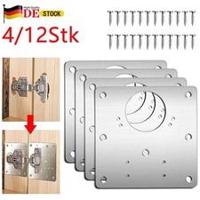 12x Edelstahl Scharnier