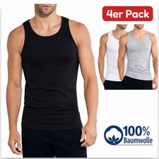 4er Pack Herren Unterhemd
