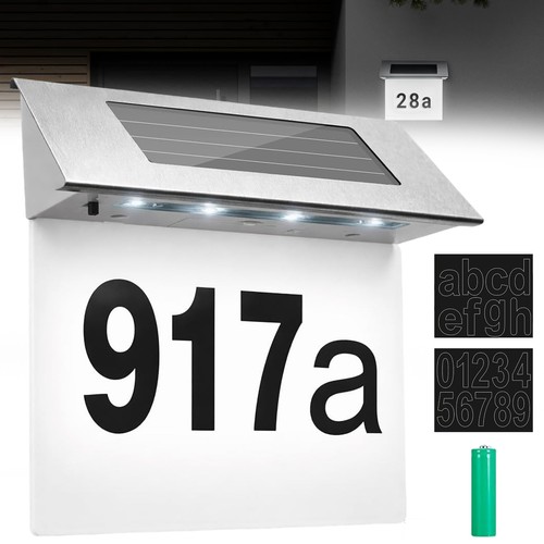 Solar hausnummer - solar,