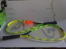 Speedminton S-JR Lite Alu, Rahmen 160Gr., Bespannung 12KP, Isometric, Paar grün