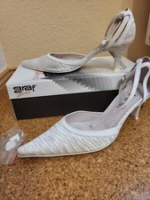 schöne Satin-Brautschuhe Gr