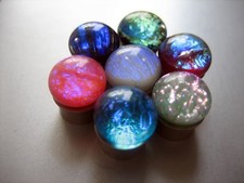 Top / 4mm Zylinder - Dichroic - Farbauswahl - kompatibel mit Ring Ding /o. Ch 21