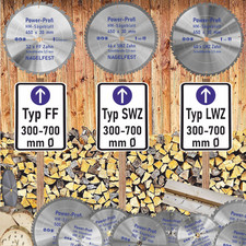 HM-Sägeblatt 300-700 mm Ø  -