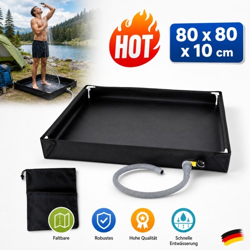 Tragbare duschwanne camping - duschwanne,