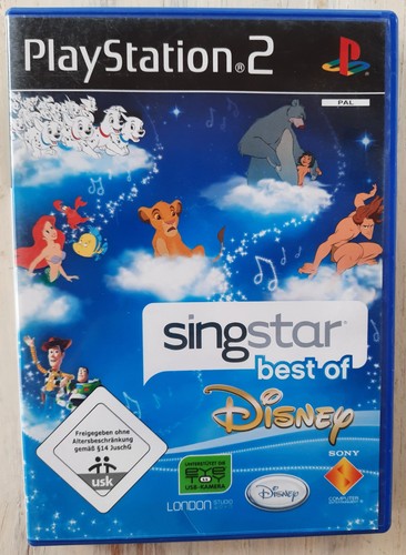 Ps2 singstar best disney - ps2,