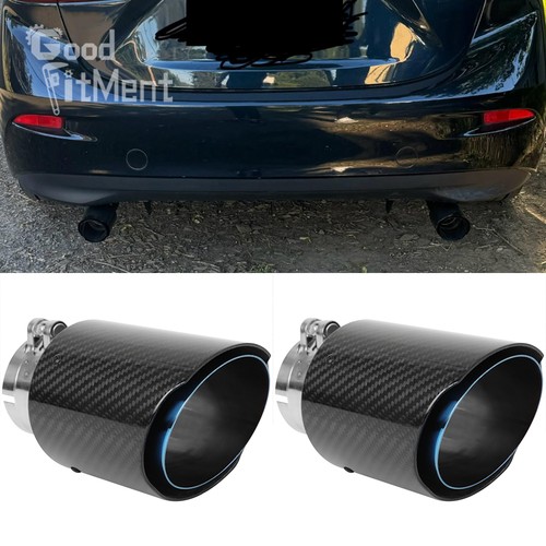 Carbon endrohr 90mm - 2x,
