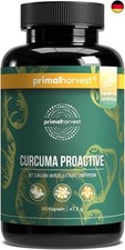 Primal Harvest Curcuma Proactiv 60 Kapseln mit Bio Curcuma Curcuma Extrakt 95?%
