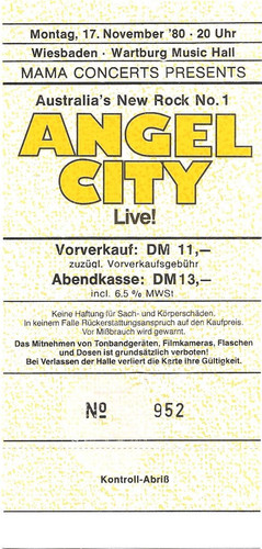 Angel city concert 1980 - city, in