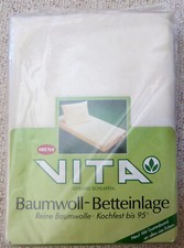 Ibena Vita Baumwoll Betteinlage Kochfest 95* NEU 90x200cm