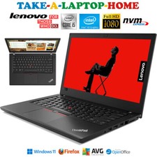 Lenovo ThinkPad Gaming Laptop Rapid NVMe SSD 16Gb Ram Core i5 TurboBoost 3,6GHz