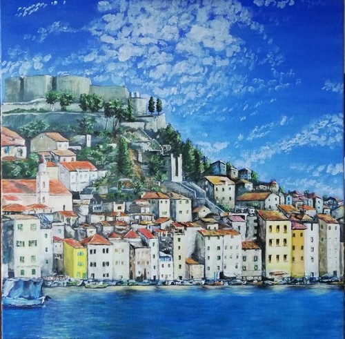 Acrylbild handgemalt - , acrylbild.handgemalt