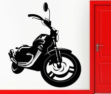Wall Sticker Vinyl Decal Bike