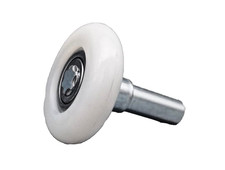 Laufrolle kugelgelagert f.Novoferm/ Siebau Rolle 46 mm Ø, Schaft 11mmØ, Länge 51