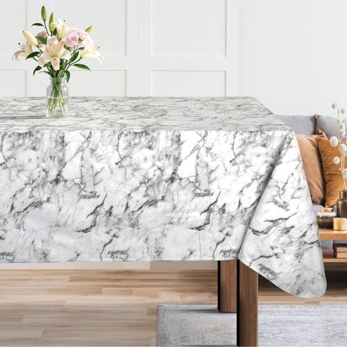 Tischdecke marmor pvc - tischdecke,