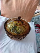 bleikristall schale mit deckel