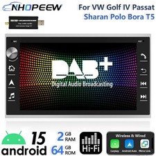 DAB+ 64GB Android15 Autoradio