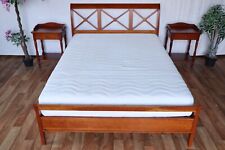 Nr.2040b Grange Bett mit 2 Nachttischen Kirsche Massiv