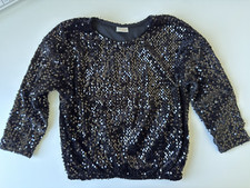 Zara Girls - Pailletten/Party Oberteil - Gr. 128 - 7/8 Jahre - wenig getragen