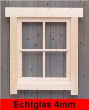 Gartenhausfenster 50x60cm mit