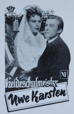 Einladung zur Uraufführung "Heideschulmeister Uwe Karsten" 1954 (118402)