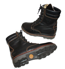 CAMEL BOOTS VINTAGE WINTERSTIEFEL SCHNÜRBOOTS WOLLFUTTER 41 F #103/1-77# NEU !