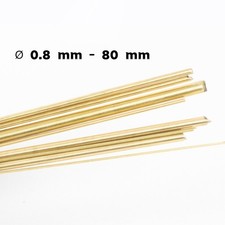 Messing Rund H62 Stab