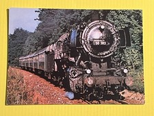 #  Postkarte Dampflokomotive