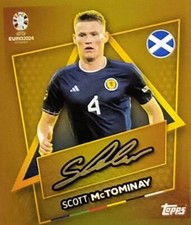 Topps - UEFA EURO EM 2024 Deutschland - Gold Sticker - SP - mit Signature