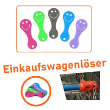 5 x Einkaufswagenlöser Smile