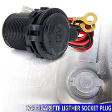 Motorrad Zigarettenanzünder Einbau Steckdose Buchse Wasserdicht KFZ/LKW 12V/24V