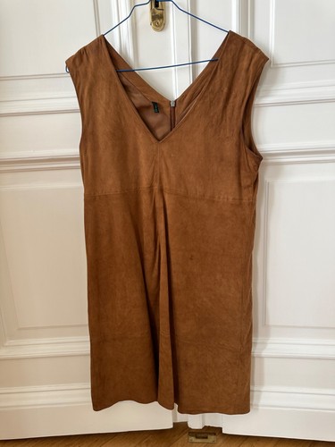 Lederkleid braun echtleder - braun,,