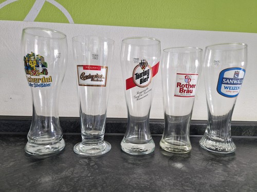 Weizenbierglas verschiedene - weizenbierglas,