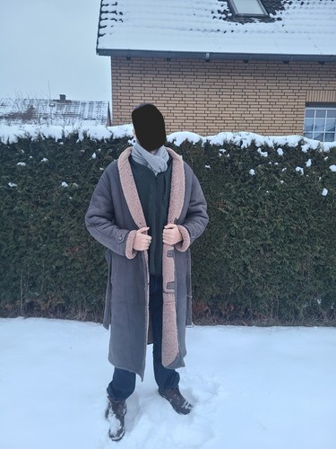 Schwerer wintermantel aus - schwerer,