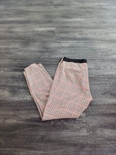 ? Schwarz-rot Karierte Anzughose ? Slacks Jeggings Business Blogger Vintage 42