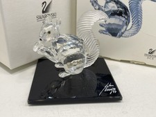 Swarovski Figur 84335 Großes Scs Eichhörnchen 7,5 cm Ovp Zertifikat Top Zustand