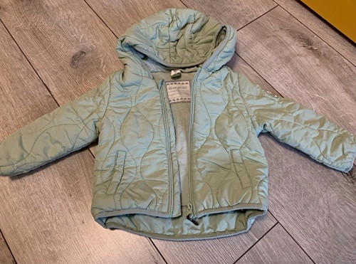 Baby steppjacke grün 80 - baby, gr.