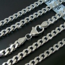 Kette echte Silberkette 925 Silber Panzerketten Sterlingsilber Collier VE5*