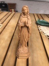 Marienstatue Holz Geschnitzt
