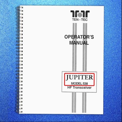 Ten tec jupiter 538 user - tec,