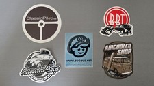 5 x Sticker VW Volkswagen Käfer Bulli  T1 Bugbus Aircooled Shop BBT Classicpilot