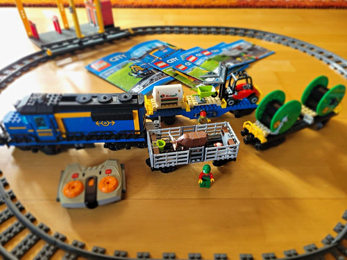 Lego city güterzug - city,